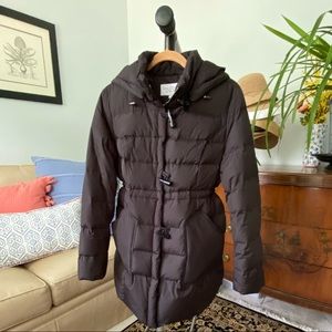 Momo Maternity “Marlo” Down Toggle Parka Coat